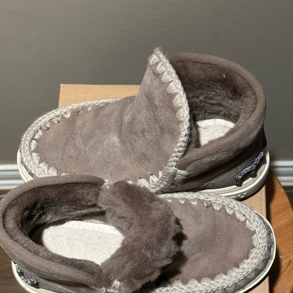 Mou Eskimo 18 Women’s Boots Elephant Grey New with original box - Picture 6 of 10